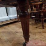 Unique oak max 20 persons English concertina table 5