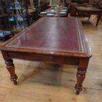 Antieke Engelse bibliotheektafel, vergadertafel 3