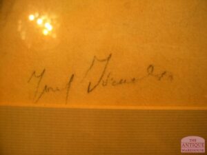 tekening van Jozef  Israel, VERKOCHT