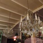 antieke kristallen Franse kroonluchters 1