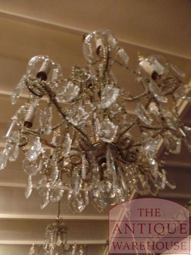 antieke kristallen Franse kroonluchters 4