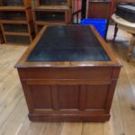 Antiek mahoniehouten Engels bureau 2