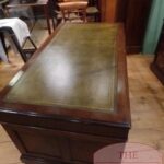 Antiek mahoniehouten Engels bureau 2