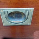 Antiek mahoniehouten military ladekast circa 1880-1900 3