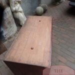 Antiek mahoniehouten military ladekast circa 1880-1900 4