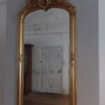 Antieke Belgische spiegel rond 1900 1