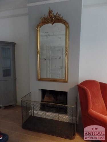 Antieke Belgische spiegel rond 1900 2