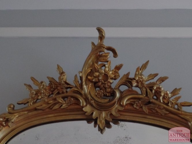 Antieke Belgische spiegel rond 1900 3