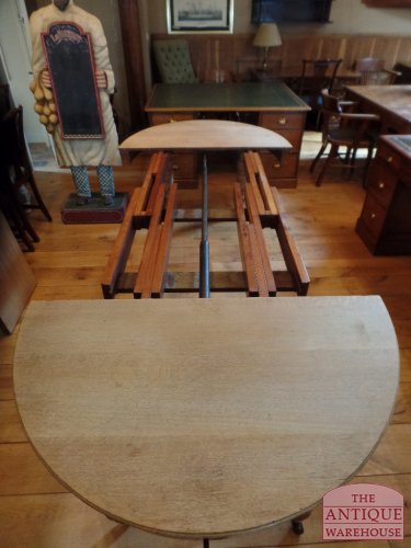 Antieke coulissen tafel 2