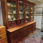 Antieke eiken boekenkast afkomstig uit het Verenigd Koninkrijk circa 1880 2