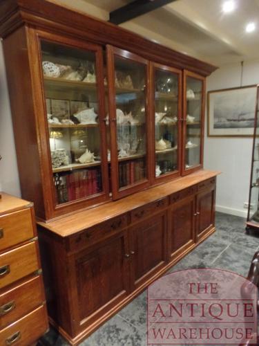 Antieke eiken boekenkast afkomstig uit het Verenigd Koninkrijk circa 1880 2