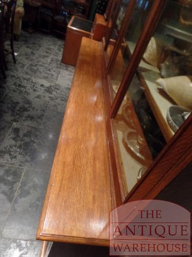 Antieke eiken boekenkast afkomstig uit het Verenigd Koninkrijk circa 1880 3