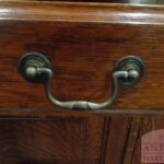 Antieke eiken boekenkast afkomstig uit het Verenigd Koninkrijk circa 1880 4