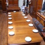 Antieke eiken eettafel 1