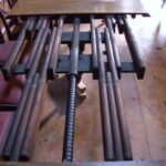 Antieke eiken eettafel 3