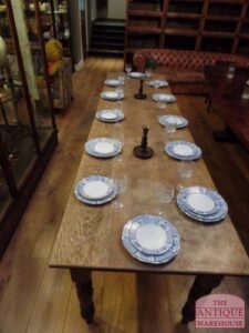 VERKOCHT     antieke eiken Franse eettafel 300cm