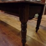 Antieke eiken Franse eettafel 300cm 2