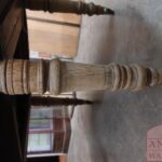 Antieke eikenhouten coulissentafel 3