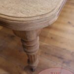 Antieke eikenhouten Engelse uitschuiftafel 2