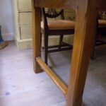 Antieke eikenhouten Franse eettafel 300 cm 3