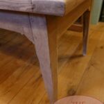 Antieke eikenhouten Franse eettafel 4