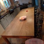 Antieke eikenhouten Franse eettafel 4