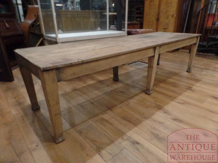 Antieke eikenhouten tafel 3 meter 2
