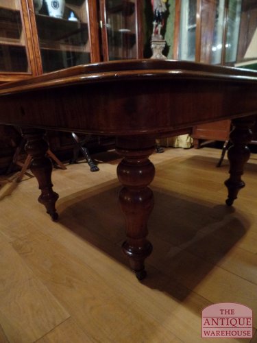 Antieke Engelse coulissentafel 2