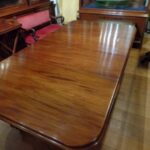 Antieke Engelse coulissentafel 3