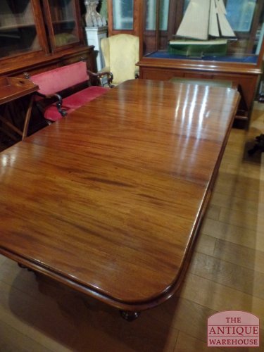 Antieke Engelse coulissentafel 3