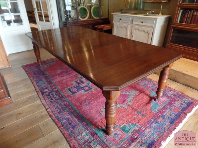 Antieke Engelse mahonie wind out dining table 3