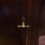 antieke Engelse mahoniehouten toonbank, winkel vitrine kast 3