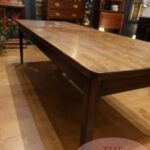Antieke Franse eettafel eikenhout 2