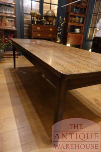 Antieke Franse eettafel eikenhout 2