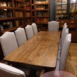 Antieke Franse eettafel eikenhout 3