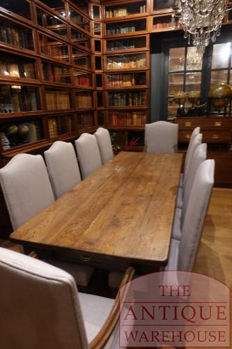 Antieke Franse eettafel eikenhout 3
