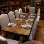 Antieke Franse eettafel eikenhout 4