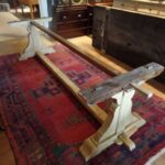 Antieke Franse eiken tafel, 14 persoons 2