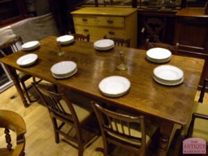 VERKOCHT antieke Franse eikenhouten eettafel, VERKAUFT antiker französischer Esstisch aus Eiche