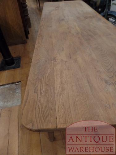 Antieke Franse eikenhouten tafel 3
