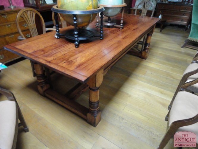 Antieke Franse kersen eettafel 2