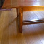 Antieke Franse kersenhouten eettafel 1