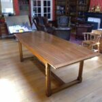 Antieke Franse kersenhouten eettafel 2