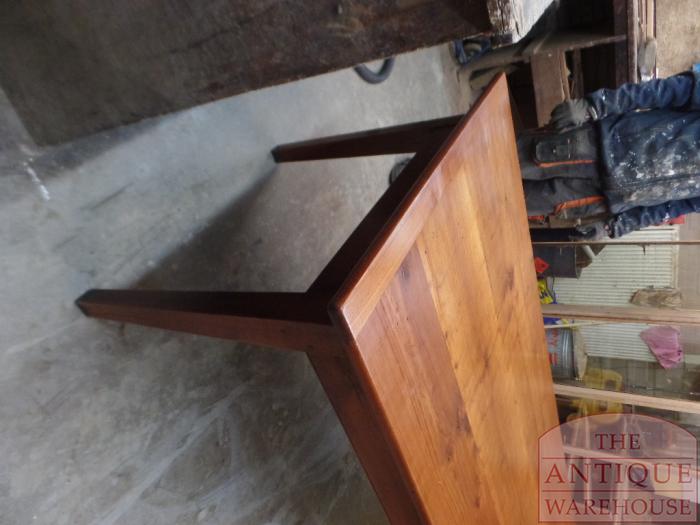 Antieke Franse strakke kersenhouten tafel 2