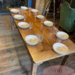 Antieke kersenhouten Franse eettafel 4