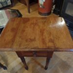 Antieke Kleine Mahonie Pembroke Tafel 2