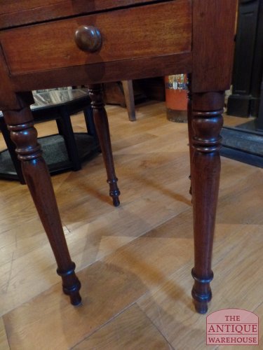 Antieke Kleine Mahonie Pembroke Tafel 3