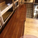 Antieke lage Engelse boekenkast 3