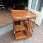 Antieke mahonie boekenmolen 1