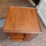 Antieke mahonie boekenmolen 2